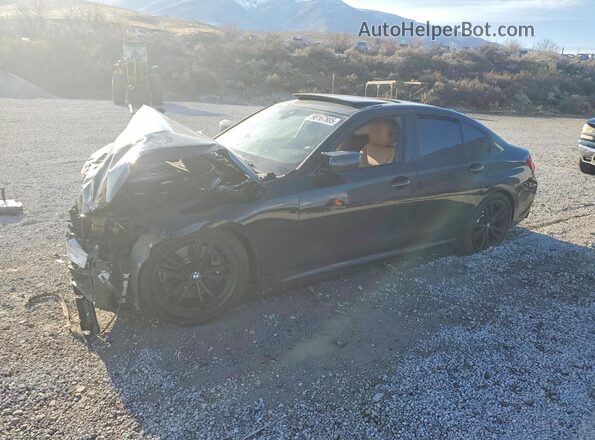 WBA5U9C08LAF54492 2020 BMW M3 Черный Передняя левая четверть
