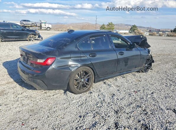 WBA5U9C08LAF54492 2020 BMW M3 Черный Задняя правая четверть