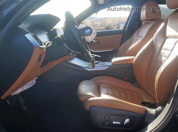 WBA5U9C08LAF54492 2020 BMW M3 Черный Вид салона спереди