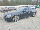 2016 Bmw 650 I Gran Coupe Black vin: WBA6D4C54GD977218