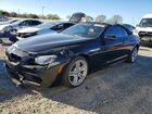 2016 Bmw 650 I Black vin: WBA6F5C54GD996576