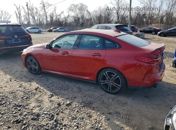 WBA73AK05M7J75301 2021 BMW OTHER Красный Задняя левая четверть
