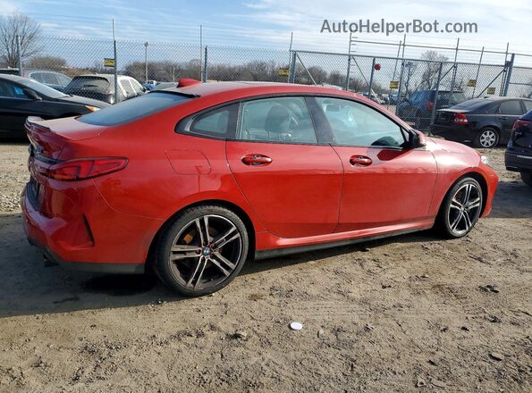 WBA73AK05M7J75301 2021 BMW OTHER Красный Задняя правая четверть
