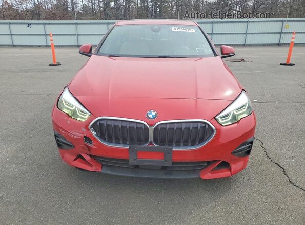 WBA73AK09N7K52107 2022 BMW OTHER Красный Вид спереди