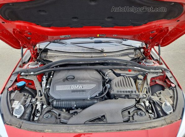 WBA73AK09N7K52107 2022 BMW OTHER Красный Вид задней части салона