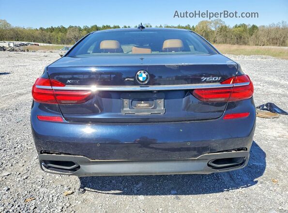WBA7B0C54GG526890 2016 BMW OTHER Blue Հետևի տեսք