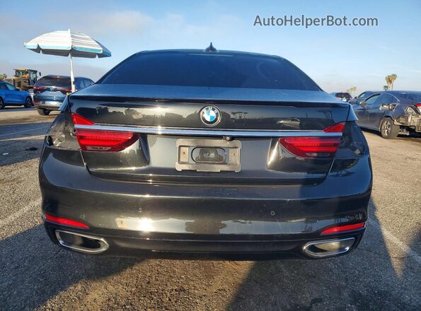 WBA7E2C56KB218466 2019 BMW OTHER Black Rear view