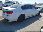 2018 Bmw 750i Белый vin: WBA7F0C52JGM22846