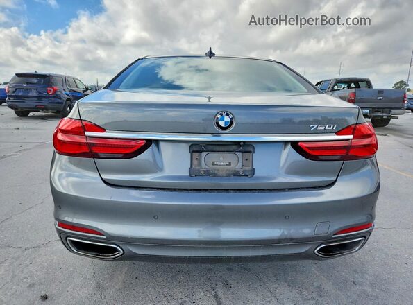 WBA7F0C52KGM25909 2019 BMW OTHER Gray Widok z tyłu