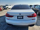2019 Bmw 750 I White vin: WBA7F0C53KGM25613