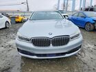 2016 Bmw 750 Xi Серебряный vin: WBA7F2C56GG416813