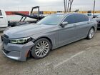 2021 Bmw 740 I Gray vin: WBA7T2C03MCF81480