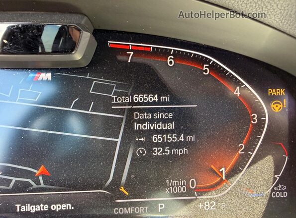 WBA7T2C06NCJ00748 2022 BMW OTHER Silver Widok zestawu wskaźników