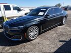 2022 Bmw 740 I Черный vin: WBA7T2C06NCK54344