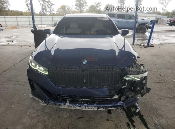 WBA7U2C18MCE85799 2021 BMW OTHER Blue Вид спереду