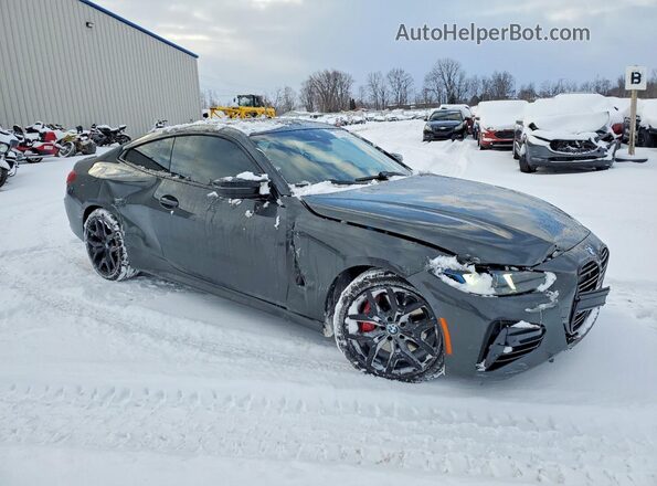 WBA83DA08TCV93932 2026 BMW M4 Gray Передня права чверть