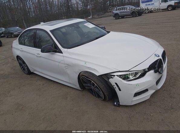 WBA8B3C50JK843057 2018 BMW OTHER Белый Передняя правая четверть