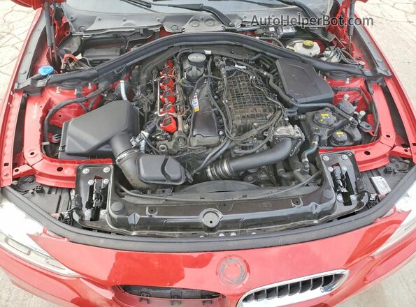 WBA8B3C59HK777280 2017 BMW OTHER Красный Вид задней части салона