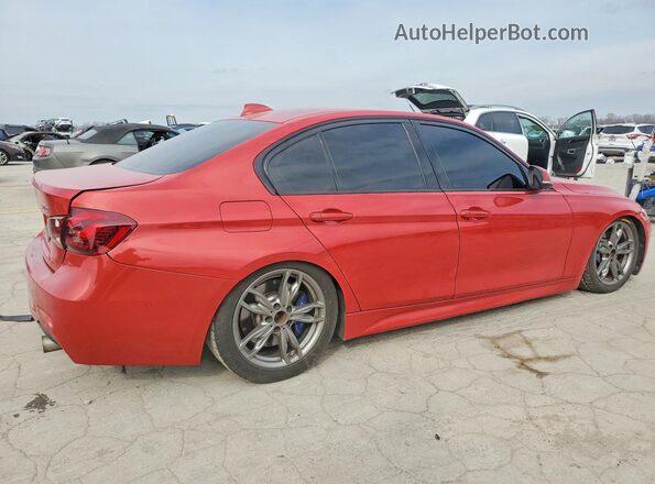 WBA8B3C59HK777280 2017 BMW OTHER Красный Задняя правая четверть