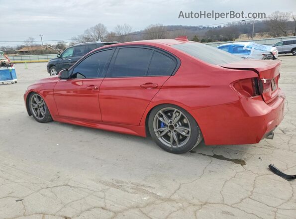 WBA8B3C59HK777280 2017 BMW OTHER Красный Задняя левая четверть