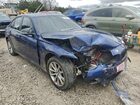 2016 Bmw 320 Xi Синий vin: WBA8E5G51GNT93066