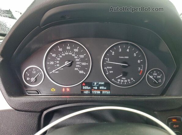 WBA8E5G51GNT93066 2016 BMW OTHER Синий Вид щитка приборов