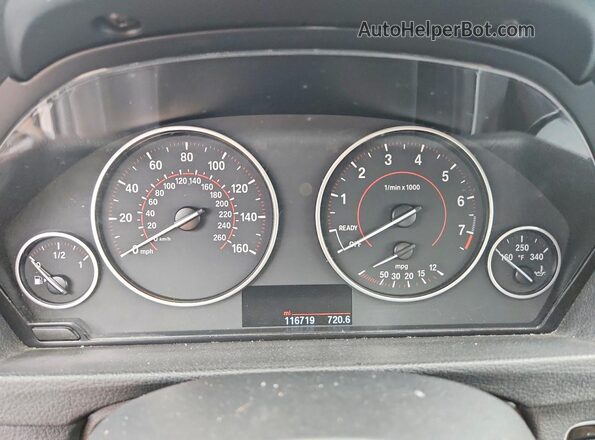 WBA8Z5C51GGS37379 2016 BMW OTHER Серый Вид щитка приборов