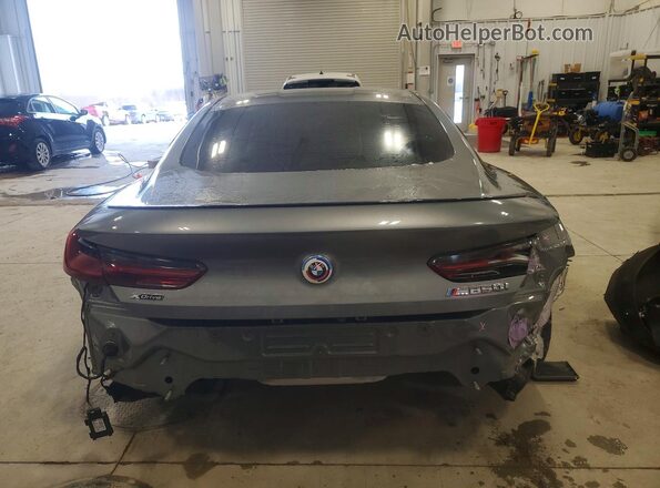 WBABC4C03PCM95366 2023 BMW M8 Gray Вид ззаду