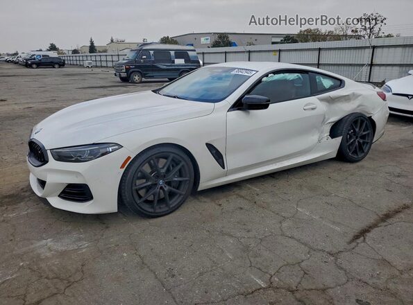WBABC4C05PCL74824 2023 BMW M8 White Przód lewy