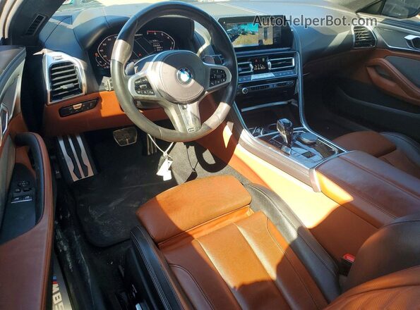 WBABC4C56KBU95601 2019 BMW M8 Синий Вид панели приборов