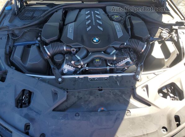 WBABC4C56KBU95601 2019 BMW M8 Синий Вид задней части салона
