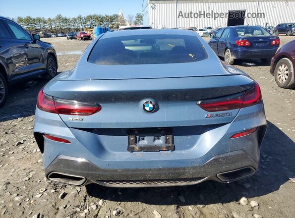 WBABC4C56KBU95601 2019 BMW M8 Синий Вид сзади