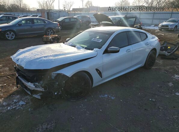 WBAGV8C01LBP48739 2020 BMW M8 White Передня ліва чверть