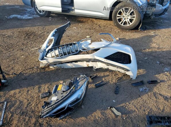 WBAGV8C01LBP48739 2020 BMW M8 White Вид підкапотного простору