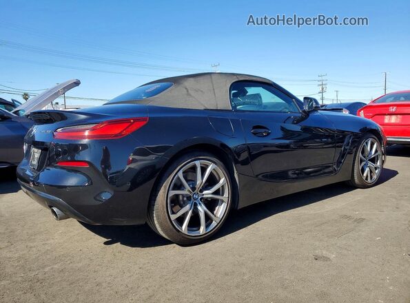 WBAHF3C05LWW65537 2020 BMW Z4 Черный Задняя правая четверть