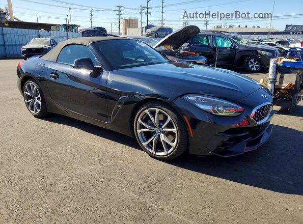 WBAHF3C05LWW65537 2020 BMW Z4 Черный Передняя правая четверть