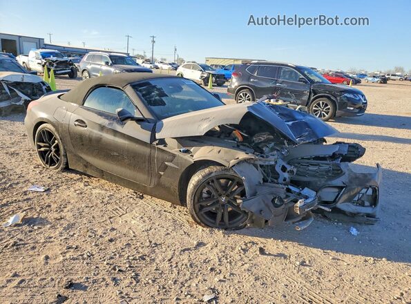 WBAHF3C08PWY20846 2023 BMW Z4 Черный Передняя правая четверть