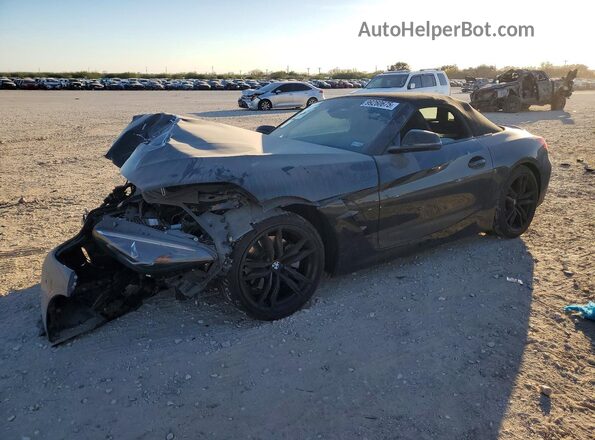 WBAHF3C08PWY20846 2023 BMW Z4 Черный Передняя левая четверть