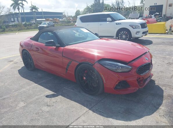 WBAHF9C01SWY46538 2025 BMW Z4 Red Delantero derecho