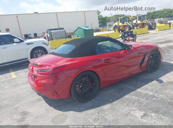 WBAHF9C01SWY46538 2025 BMW Z4 Red Trasero derecho