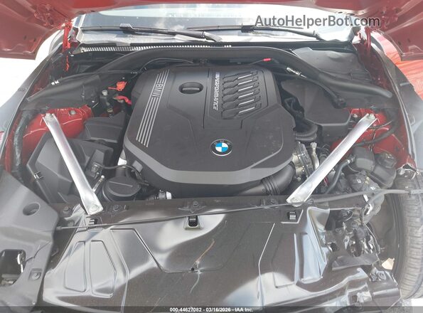 WBAHF9C01SWY46538 2025 BMW Z4 Red Vista trasera