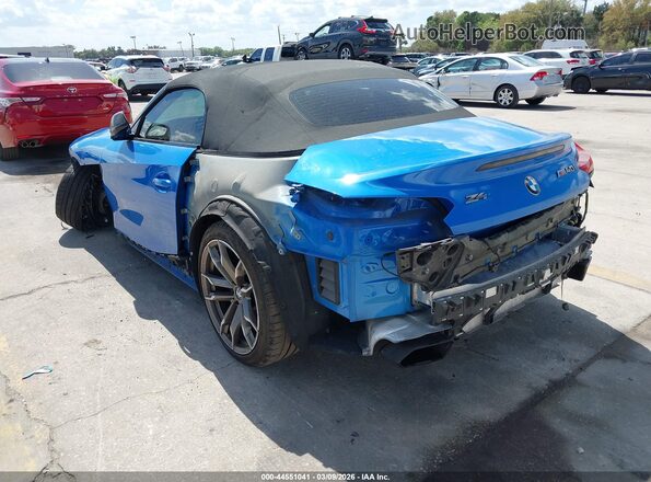 WBAHF9C09LWW38022 2020 BMW Z4 Синий Задняя левая четверть