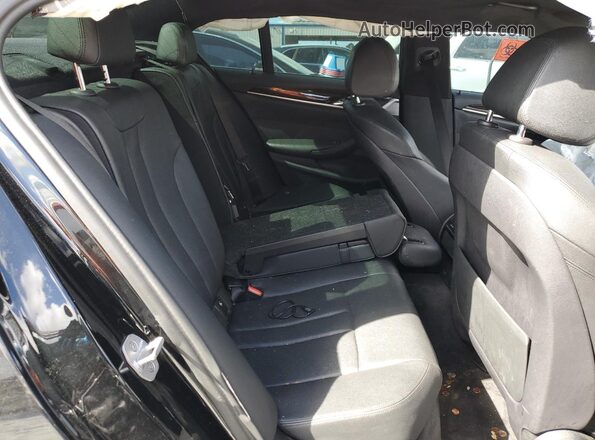 WBAJA5C30HG894697 2017 BMW 5 SERIES Черный Вид задних сидений