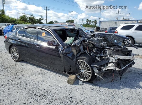 WBAJA5C30HG894697 2017 BMW 5 SERIES Черный Передняя правая четверть