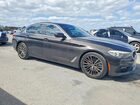 2017 Bmw 530 I Черный vin: WBAJA5C30HG896479