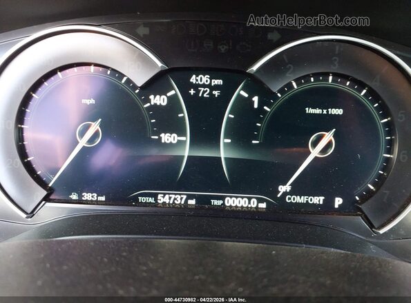 WBAJA5C54KWW09255 2019 BMW 5 SERIES Черный 