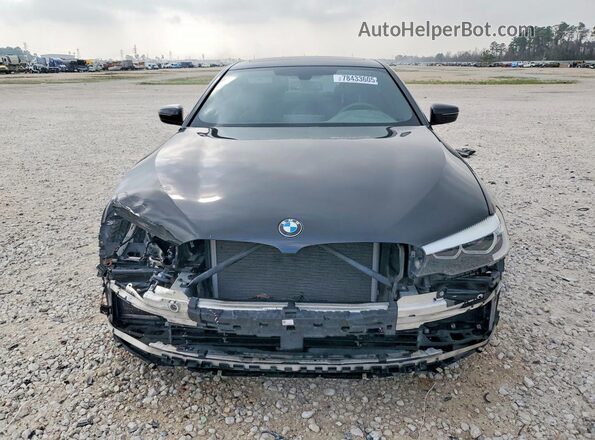 WBAJA5C58JWA36071 2018 BMW 5 SERIES Черный Вид спереди