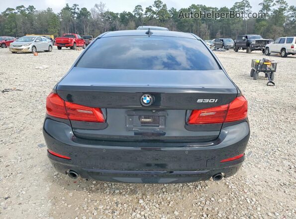 WBAJA5C58JWA36071 2018 BMW 5 SERIES Черный Вид сзади