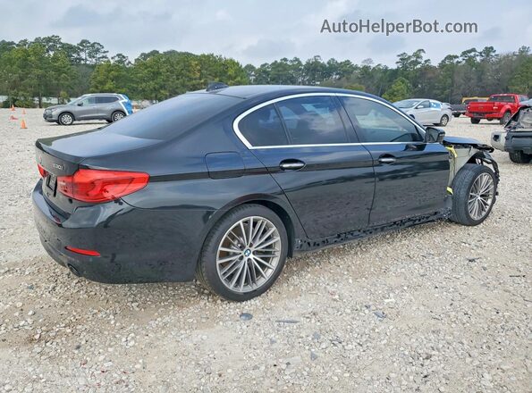 WBAJA5C58JWA36071 2018 BMW 5 SERIES Черный Задняя правая четверть