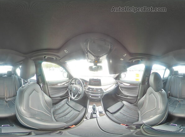 WBAJA5C58JWA36071 2018 BMW 5 SERIES Черный Панорамный вид салона 360°